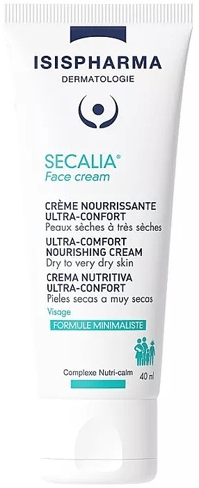 Odżywczy krem do twarzy - Isispharma Secalia Ultra-Comfort Nourishing Face Cream — Zdjęcie N1