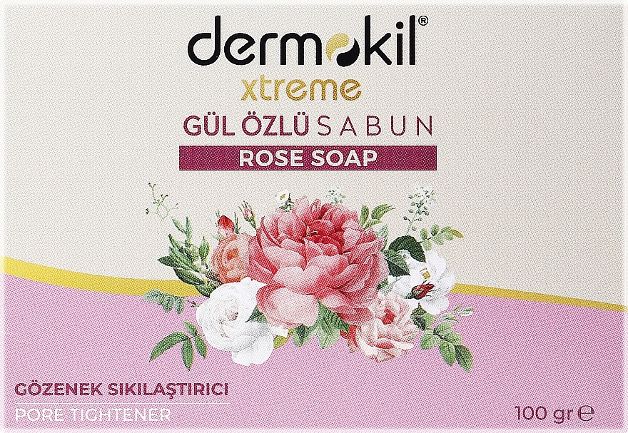 Mydło z ekstraktem z róży - Dermokil Xtreme Rose Soap — Zdjęcie N1