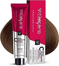 Trwała farba do włosów bez amoniaku - Vitalcare Permanent Hair Colour Cream With Silk Proteins — Zdjęcie N3
