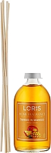 Dyfuzor zapachowy Mango - Loris Parfum Home Fragrance Reed Diffuser — Zdjęcie N2