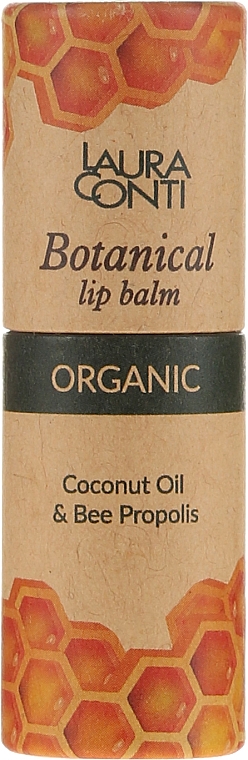 Balsam do ust Olej kokosowy i propolis - Laura Conti Botanical Lip Balm — Zdjęcie N3