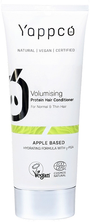 Odżywka zwiększająca objętość do włosów normalnych i cienkich - Yappco Volumising Protein Hair Conditioner — Zdjęcie N1