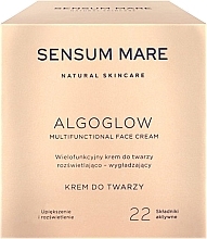 Wielofunkcyjny rozjaśniający krem wygładzający do twarzy - Sensum Mare Algoglow Multifunctional Face Cream — Zdjęcie N2