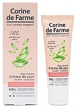 Krem na dzień z ekstraktem z aloesu - Corine De Farme Nourishes Aloe Vera Day Cream — Zdjęcie N1