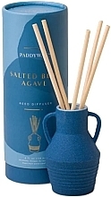 Kup Dyfuzor zapachowy Salty Blue Agave - Paddywax Santorini Ceramic Diffuser Salted Blue Agave