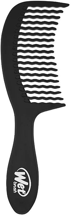 Grzebien do włosów - Wet Brush Pro Detangling Comb Black WaveTooth — Zdjęcie N1