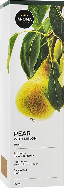 Aroma Home Pear With Melon - Patyczki zapachowe — Zdjęcie N1