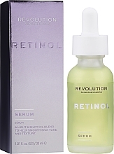 Serum nawilżające do twarzy - Revolution Skincare Retinol Serum — Zdjęcie N2