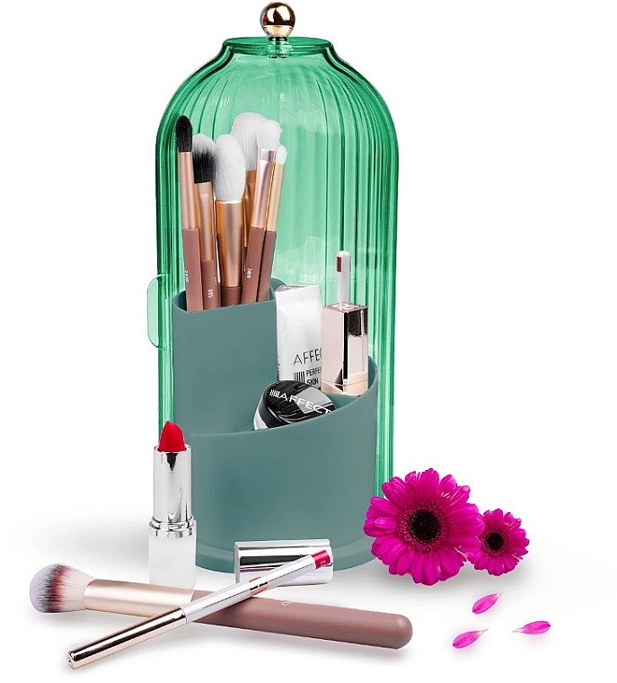 Organizer obrotowy, zielony - Beauty Design — Zdjęcie N4