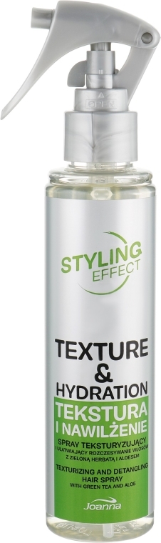 Spray teksturyzujący i ułatwiający rozczesywanie włosów z zieloną herbatą i aloesem - Joanna Styling Effect — Zdjęcie N1