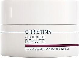 Kup Intensywnie odżywiający krem na noc - Christina Château de Béaute Deep Beaute Night Cream