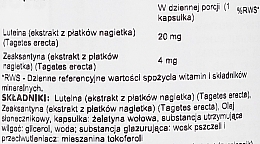 Suplement diety Luteina, 20 mg - Jarrow Formulas Lutein 20mg — Zdjęcie N3
