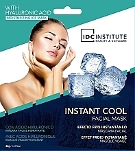Kup Tkankowa maseczka do twarzy z nawilżającym efektem zimna - IDC Institute Instant Cool Hyaluronic Acid Facial Mask