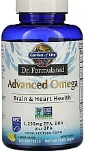 Kup Suplement diety Omega-3 Olej z ryb, smak cytrusowy - Garden of Life Dr. Formulated Advanced Omega