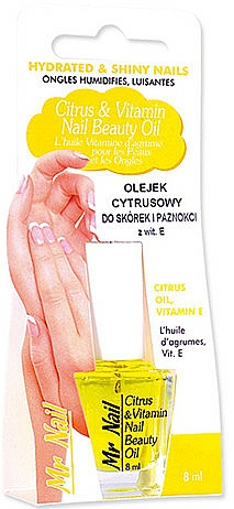 Olejek cytrusowy do skórek i paznokci - Art de Lautrec Mr Nail Citrus&vitamin Nail Oil — Zdjęcie N1