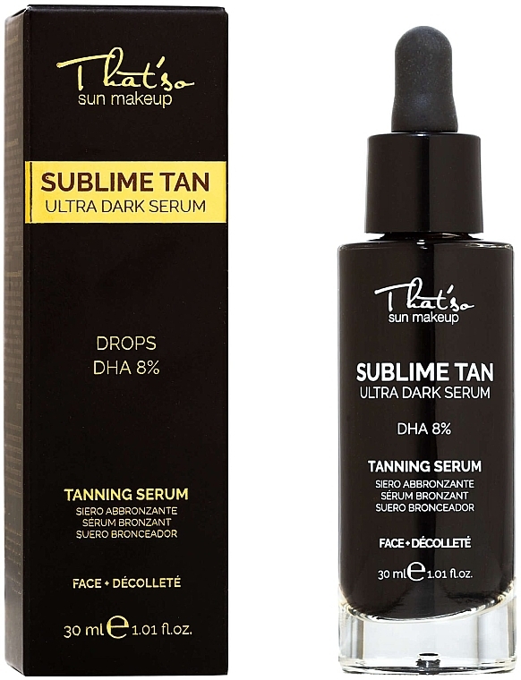 Serum samoopalające - That's So Sublime Tan Ultra Dark Serum — Zdjęcie N1