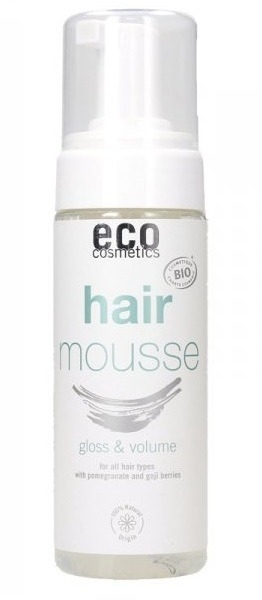 Pianka do włosów z granatem i jagodami goji - Eco Cosmetics Hair Mousse — Zdjęcie N2