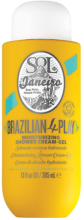 Nawilżający krem-żel pod prysznic - Sol de Janeiro Brazilian 4 Play Moisturizing Shower Cream-Gel — Zdjęcie N1