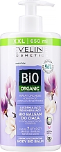 Ujędrniająco-regenerujący balsam do ciała z kwiatem orchidei - Eveline Cosmetics Bio Organic Firming & Regenerating Body Bio Balm — Zdjęcie N1