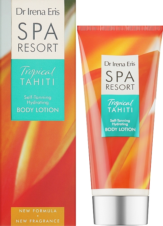 Nawilżający balsam-samoopalacz do ciała - Dr Irena Eris Spa Resort Tropical Tahiti Self-Tanning Hydrating Body Lotion  — Zdjęcie N2