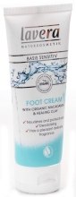 Krem do stóp - Lavera Basis Sensitiv Foot Cream — Zdjęcie N1