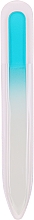 Szklany pilnik do paznokci, 14 cm, 74400, niebieski - Top Choice — Zdjęcie N1