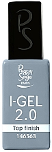 Utrwalacz lakieru do paznokci - Peggy Sage I-GEL 2.0 UV&LED Top Finish — Zdjęcie N1