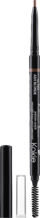Kredka do brwi ze szczoteczką - Kokie Professional Precision Brow Pencil — Zdjęcie N2