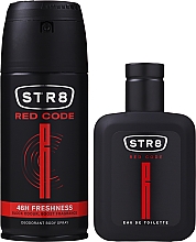 STR8 Red Code - Zestaw (edt 50 ml + deo 150 ml) — Zdjęcie N2