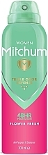Dezodorant w sprayu dla kobiet - Mitchum Women Triple Odor Defense 48HR Protection Aerosol Flower Fresh — Zdjęcie N1