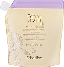 Proszek wybielający do włosów - Echosline Echos Light Violet Bleach 7 Levels — Zdjęcie N1