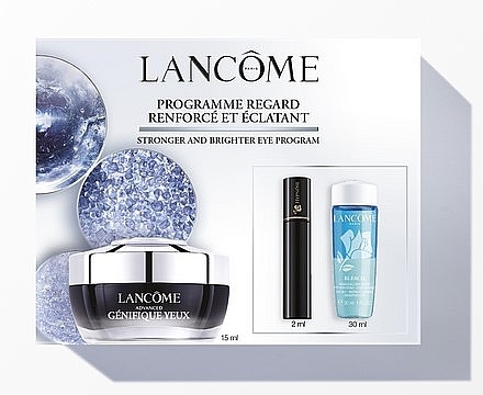 Zestaw - Lancome Advanced Genifique (eye/cr/15 ml + mascara/2 ml + cleans/30 ml) — Zdjęcie N1