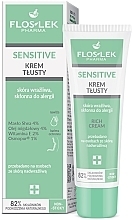 Kup Krem tłusty do skóry wrażliwej, skłonnej do alergii - Floslek Sensitive Rich Cream