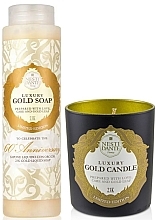 Kup Zestaw - Nesti Dante Luxury Gold (liquid/300ml + candle/160g)