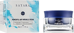 Kup Silny krem ​​przeciwzmarszczkowy do twarzy - Satara Dead Sea Powerful Anti Wrinkle Cream
