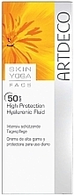 Fluid hialuronowy SPF 50 - Artdeco Skin Yoga Face High Protection Hyaluronic Fluid SPF 50 — Zdjęcie N2