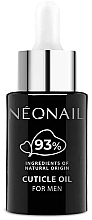 Oliwka do skórek dla mężczyzn - NeoNail Professional Strong Nail Oil For Men — Zdjęcie N1