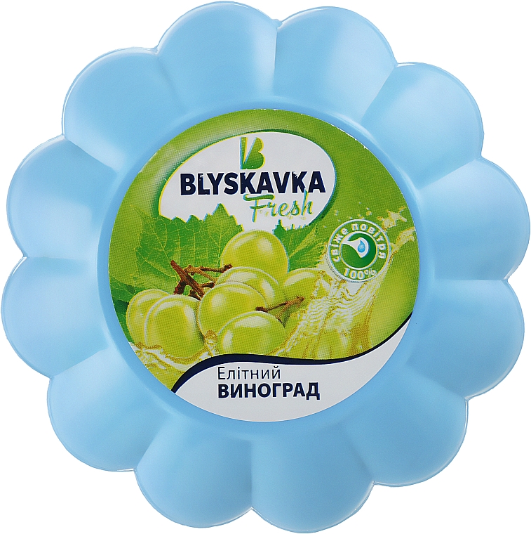 Odświeżacz w żelu Elitarne winogrona - Blyskavka Fresh — Zdjęcie N1