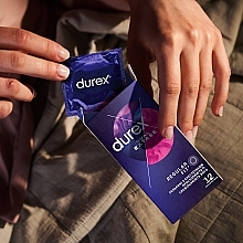 Prezerwatywy lateksowe z lubrykantem silikonowym i środkiem znieczulającym, 12 szt. - Durex Dual Extase — Zdjęcie N6