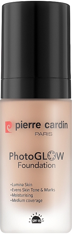 Podkład do twarzy - Pierre Cardin Photo Glow Foundation — Zdjęcie N1