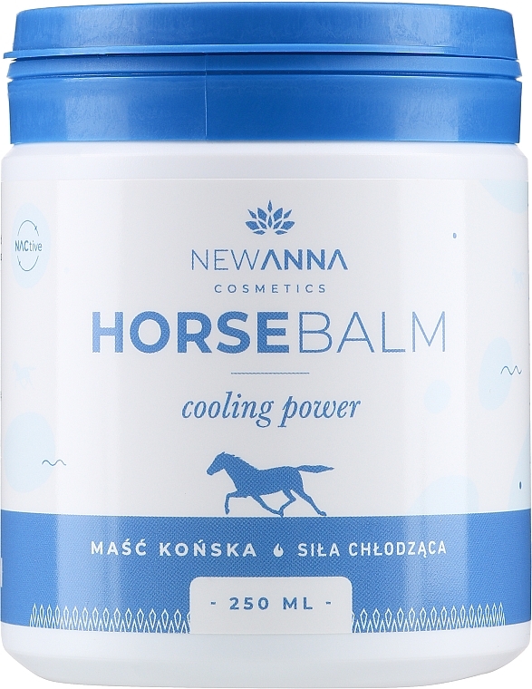 Maść końska Chłodząca - New Anna Cosmetics Horse Balm Cooling Power — Zdjęcie N1
