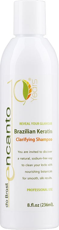 Szampon w kostce do skóry normalnej i skłonnej do przetłuszczania się - Encanto Brazilian Keratin Clarifying Shampoo — Zdjęcie N4