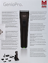 Metalowa maszynka do strzyżenia włosów - Moser Genio Pro Fading Edition — Zdjęcie N4