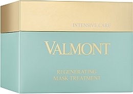 Kup Zestaw maseczek regenerujących włókna kolagenowe do twarzy - Valmont Intensive Care Regenerating Mask Treatment (mask 5 x 35 g + serum 5 x 1,8 ml + water 60 ml)
