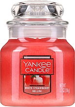 Świeca zapachowa Białe truskawkowe bellini - Yankee Candle White Strawberry Bellini — Zdjęcie N1