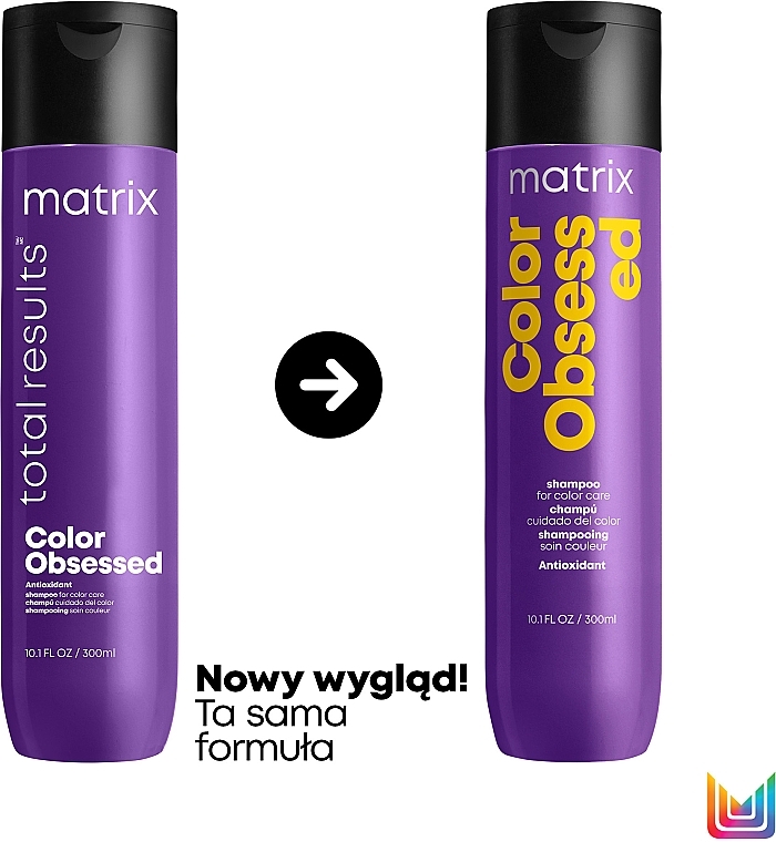 Szampon chroniący kolor do włosów farbowanych - Matrix Total Results Color Obsessed Shampoo — Zdjęcie N2