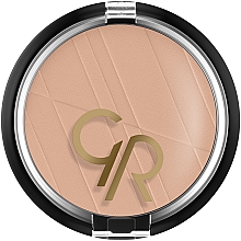 Puder matujący do twarzy - Golden Rose Silky Touch Compact Powder — Zdjęcie N2