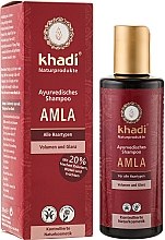 Kup PRZECENA! Szampon dodający włosom objętości Amla - Khadi Amla Shampoo*