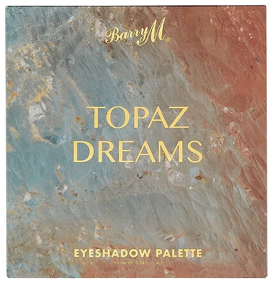 Paleta cieni do powiek - Barry M Topaz Dreams Eyeshadow Palette — Zdjęcie N1