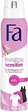 Kup Antyperspirant w sprayu - Fa Invisible Sensitive Deodorant
